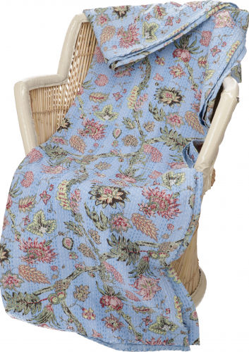 Quilt, Quilt, Bedspread Bedspread, Embroidered Cloth, Indian Bedspread, Bedspread - Pattern 42 - 275x225 cm