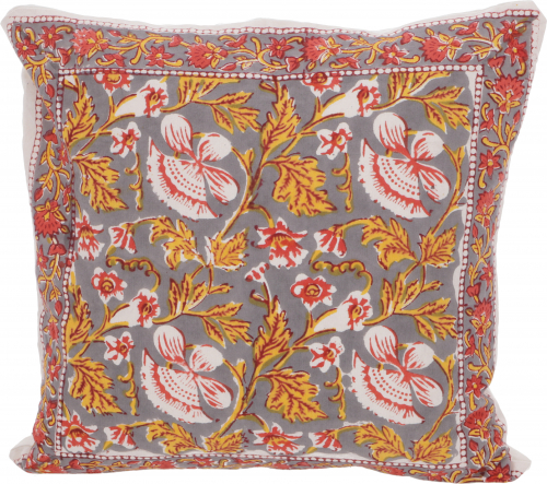 Cushion cover block print, decorative cushion cover, cushion cover ethnic, traditional production - pattern 35 - 41x411 cm