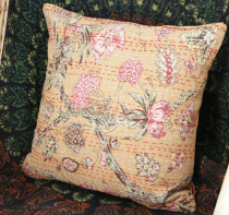 Cushion cover, cushion cover with ethno pattern `Paradise` - hone..