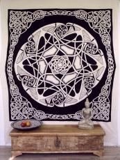 Wall hanging, Wall cloth, Mandala, Bedspread Celtic - Design 26
