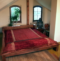 Brocade velvet blanket, bedspread, bedspread - red