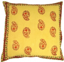 Boho pillowcase block print, decorative pillows, Indian ethnic pi..