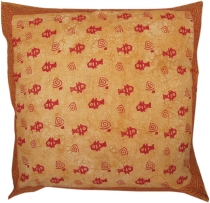XL Cushion cover block print, cushion cover ethno, decorative cus..