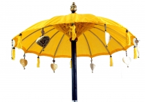 Ceremonial umbrella, Asian decorative umbrella - yellow