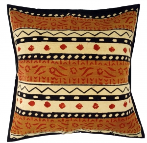 Cushion Cover Block Print, Decorative Cushion Cover, Cushion Cover Ethno, Traditional Production - Sample 8